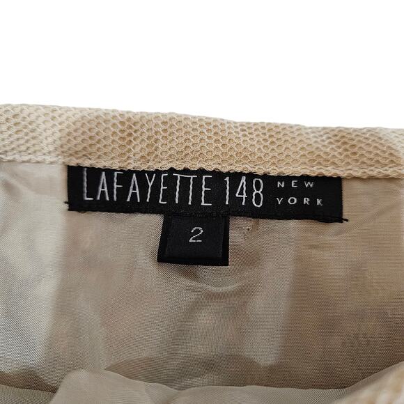 Women's Lafayette 148 New York Side Zip Skirt Size 2 - Picture 2 of 8